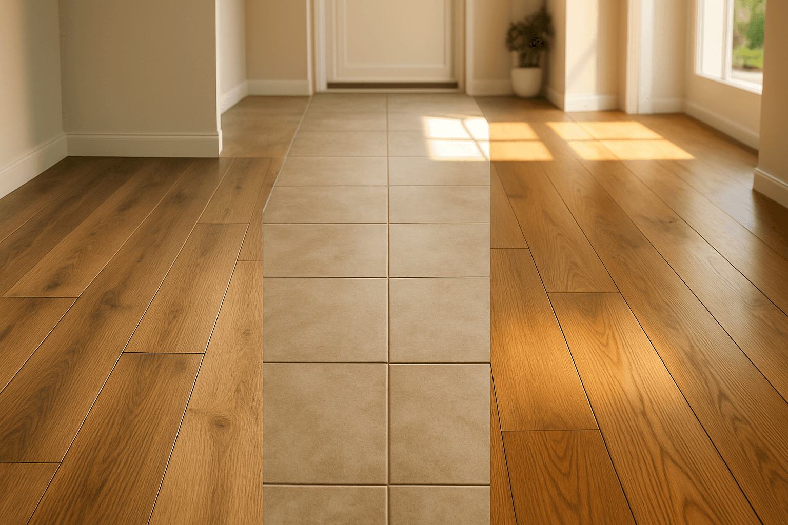Choosing Flooring for a Coastal Delaware Home: LVP, Tile, and Hardwood Compared