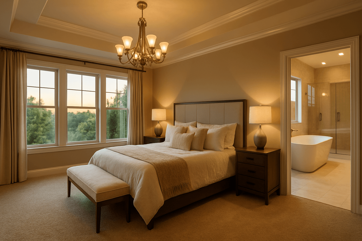 Designing the Perfect Primary Suite in Your New Delaware Home