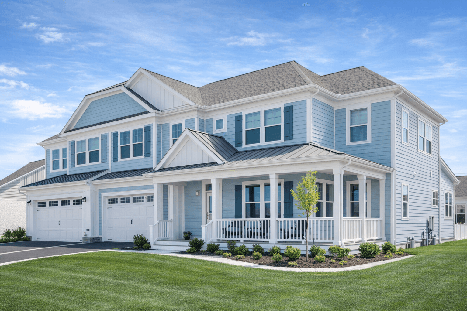 Coastal farmhouse home