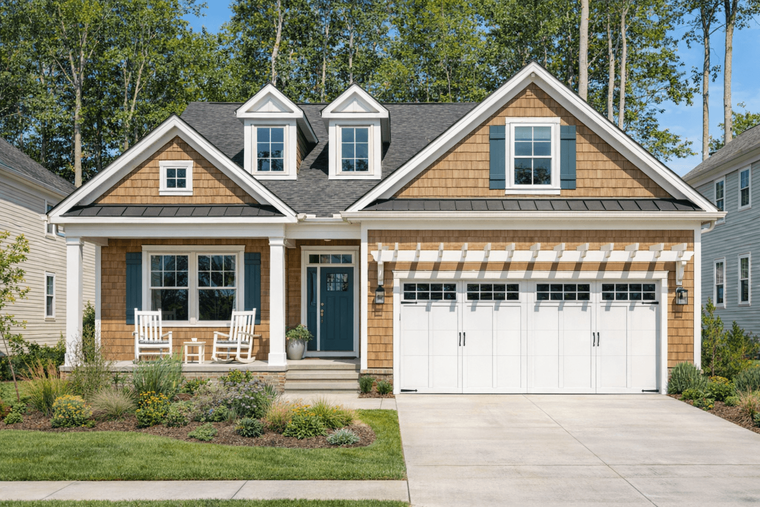Ranch-style home